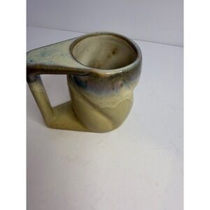 Artisan Studio Pottery Twisted Sequoia Rodolfo Padillia Pottery Mug Signed Cup